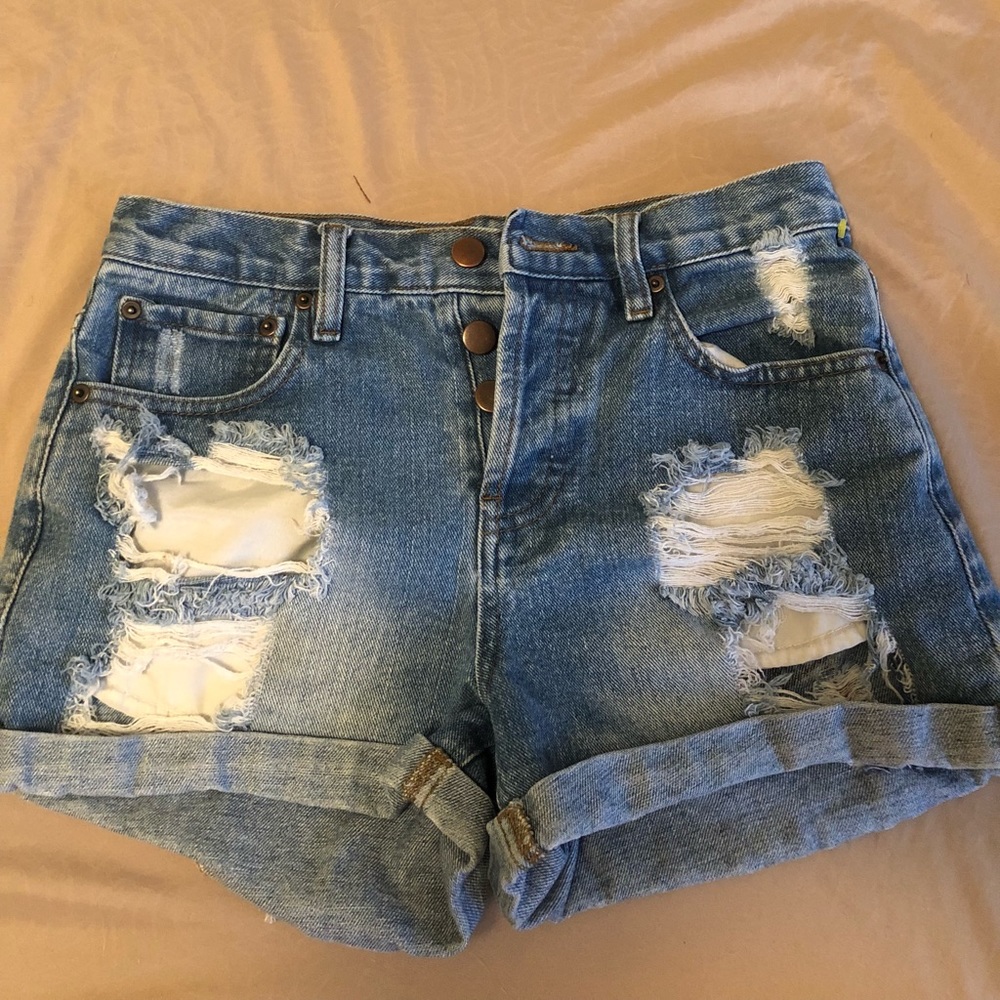 Jean shorts